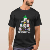 Dentistree Dentist Asse van de kerstboom T-shirt (Voorkant)