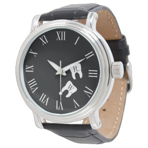 Dentistry Professional, aangepaste Molar-Initialen Horloge