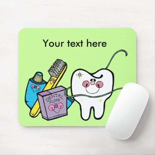 Dentist's Day March 6 Muismat (Met muis)