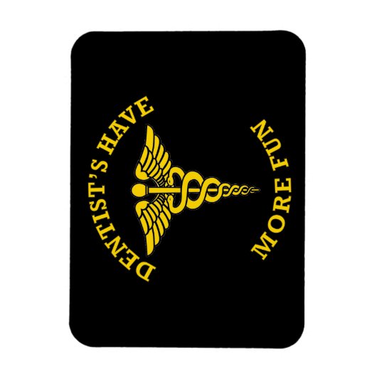 Dentist's hebben meer gefingeerde schild magneet (Verticaal)