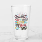 Dentists maken de wereld een betere plek glas (Achterkant)