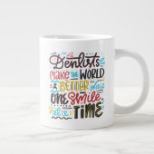 Dentists maken de wereld een betere plek grote koffiekop (Rechts)
