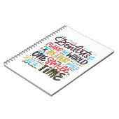 Dentists maken de wereld een betere plek notitieboek (Linkerzijde)