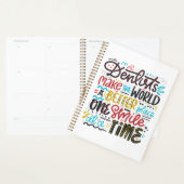 Dentists maken de wereld een betere plek planner (Display)