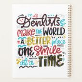 Dentists maken de wereld een betere plek planner (Achterkant)