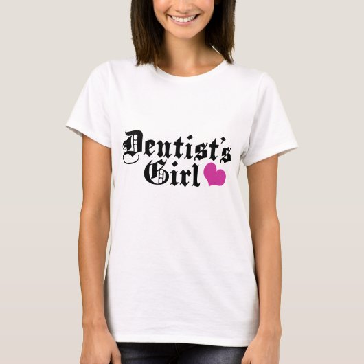 Dentist's meisje t-shirt (Voorkant)