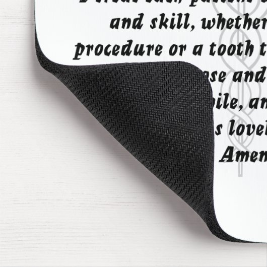 Dentist's Muismat van gebedden (Hoek)