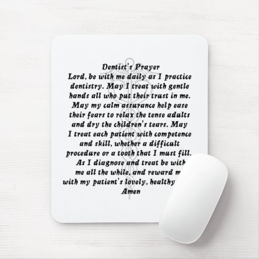 Dentist's Muismat van gebedden (Met muis)