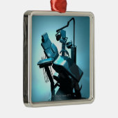 Dentist's stoel, computerkunstwerk. metalen ornament (Rechts)