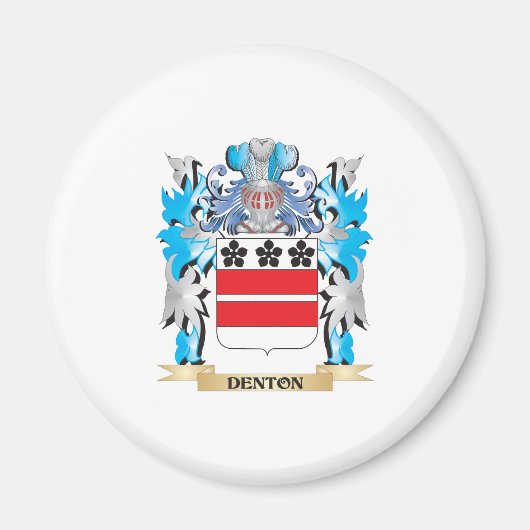 Denton Coat of Arms - Familie Crest Magneet (Voorkant)