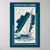 D'entrecasteaux Channel, Australië -  Sail Poster (Voorkant)
