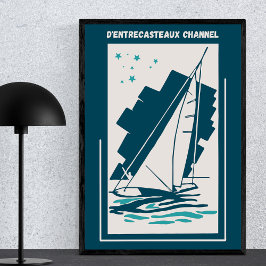 D'entrecasteaux Channel, Australië -  Sail Poster