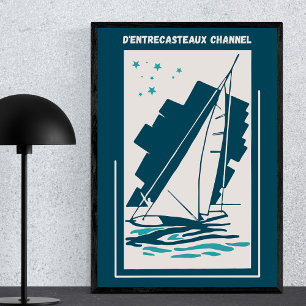 D'entrecasteaux Channel, Australië -  Sail Poster
