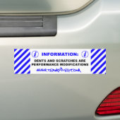 dents_and_kras bumpersticker (Op auto)