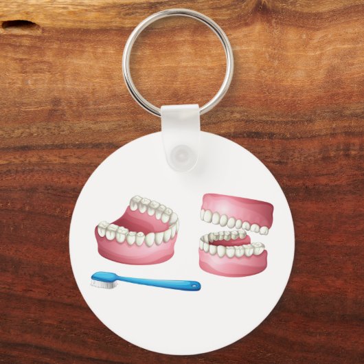 Dentures-Sleutelhanger Sleutelhanger (Voorkant)