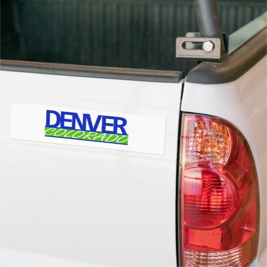Denve Colorado Bumpersticker (Op Truck)