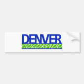 Denve Colorado Bumpersticker (Voorkant)