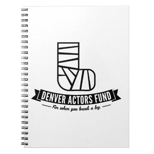 Denver Actors Fund Gifts Notitieboek (Voorkant)