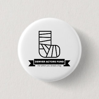 Denver Actors Fund Knop (Klein) Ronde Button 3,2 Cm