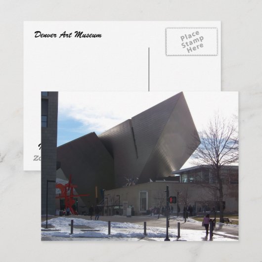 Denver Art Museum Briefkaart (Voorkant / Achterkant)