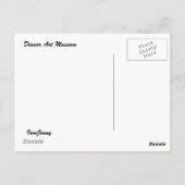 Denver Art Museum Briefkaart (Achterkant)