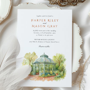 DENVER Botanic Gardens Woodland Mozaïek Huwelijk Kaart