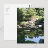 Denver Botanische Japanse Tuin Reflecties Briefkaart (Voorkant / Achterkant)
