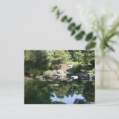 Denver Botanische Japanse Tuin Reflecties Briefkaart (Staand voorkant)