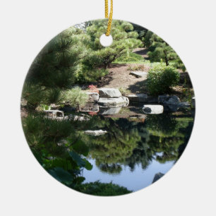 Denver Botanische Japanse Tuin Reflecties Keramisch Ornament