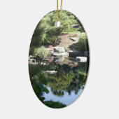Denver Botanische Japanse Tuin Reflecties Keramisch Ornament (Links)