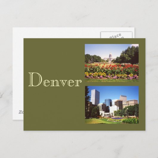 Denver Briefkaart (Voorkant / Achterkant)