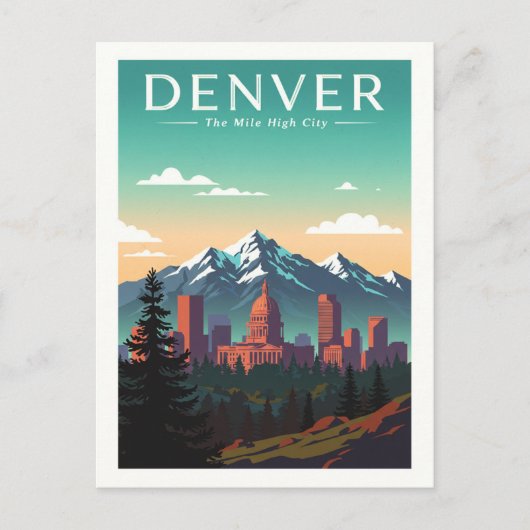  Denver Briefkaart (Voorkant)