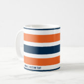 Denver Broncos Minimalistische Mok voor tapekoffie (Voorkant links)