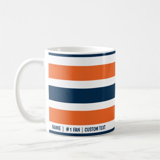 Denver Broncos Minimalistische Mok voor tapekoffie (Links)