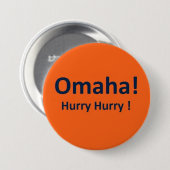 Denver Broncos Peyton Manning Omaha Button (Voorkant /achterkant)