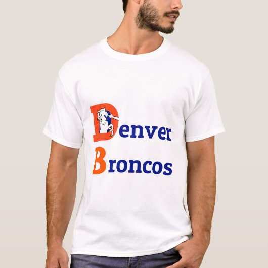 Denver Broncos  T-shirt (Voorkant)