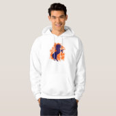 Denver Bucking Broncos Horse Hoodie (Voorkant volledig)