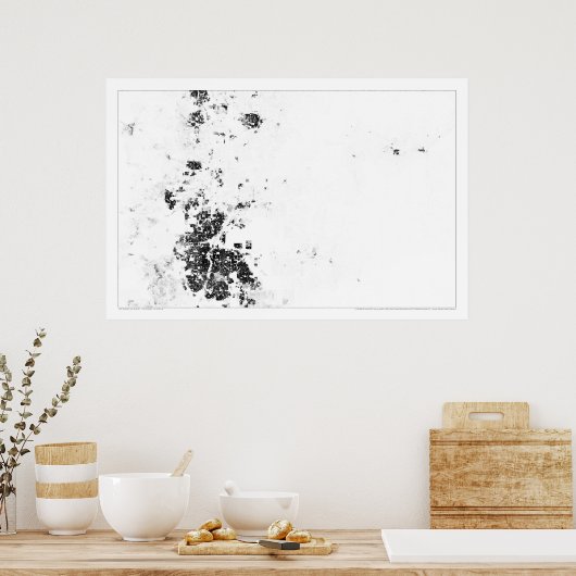 Denver Census Dotmap Poster (Keuken)