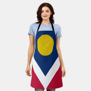Denver City flag Apron Schort