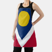 Denver City flag Apron Schort (Insitu)