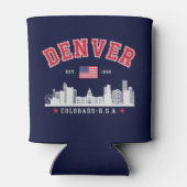 Denver City Horizon Graphic Blikjeskoeler (Achterkant)