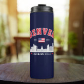 Denver City Horizon Graphic Thermosbeker