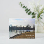 Denver City Park, Denver, Colorado Briefkaart (Staand voorkant)
