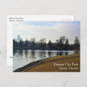 Denver City Park, Denver, Colorado Briefkaart (Voorkant / Achterkant)