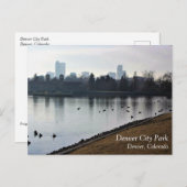 Denver City Park, Denver, Colorado Briefkaart (Voorkant / Achterkant)
