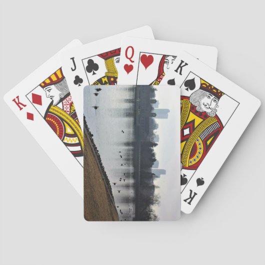 Denver City Park, Denver, Colorado Pokerkaarten (Achterkant)