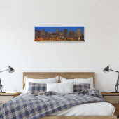 Denver Cityscape Canvas Afdruk (Insitu (Slaapkamer))