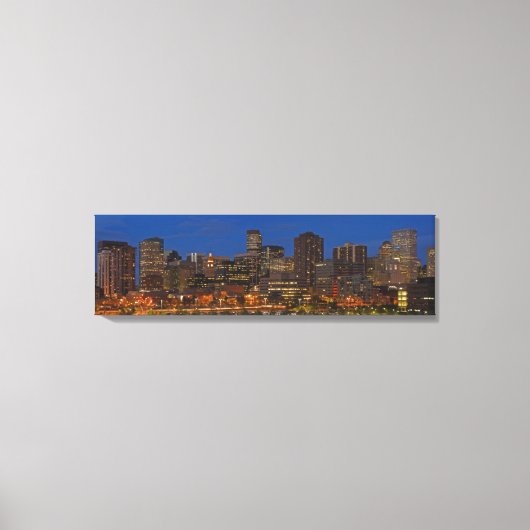 Denver Cityscape Canvas Afdruk (Voorkant)