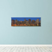 Denver Cityscape Canvas Afdruk (Insitu (Houten vloer))