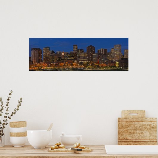 Denver Cityscape Poster (Keuken)